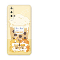 Milk Tea Dog Cat Japanese And Korean Style Mobile Phone Case