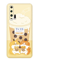 Milk Tea Dog Cat Japanese And Korean Style Mobile Phone Case