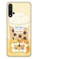 Milk Tea Dog Cat Japanese And Korean Style Mobile Phone Case