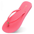 Flip-Flops Women Flat-Heel Non-Slip Beach Slippers