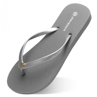 Flip-Flops Women Flat-Heel Non-Slip Beach Slippers