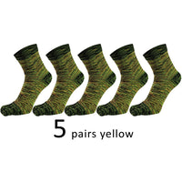 Autumn And Winter Five-toed Socks Cotton Long Tube