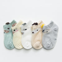 Baby Socks Summer Ultra-Thin Cotton Mesh For Boys And Girls Breathable