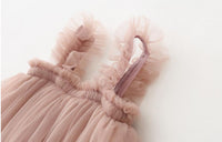 Children's Sling Dress Princess Tutu Skirt Mesh Skirt