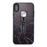 Compatible with Apple, Cold Wind Marble Bracket Suitable For Apple 12promax Mobile Phone Case Couple Iphone12 Protective Cover Anti-Fall