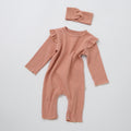 Korean Spring And Autumn Bottoming Triangle Romper European And American Baby Crawling Clothes Ins New Baby Cotton Long-Sleeved Bag