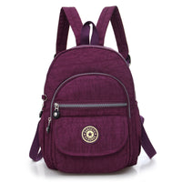 Wholesale Backpack Female New Fashion All-match Nylon Backpack Casual School Bag For Elementary And Middle School Students