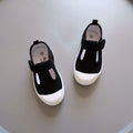 Korean Children's Canvas Shoes T-shaped Kindergarten White Shoes