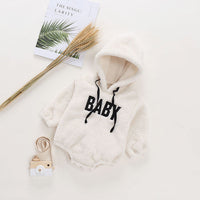 Baby BoyFall-winter Long Baby Clothes For Newborns Without Downfall Top