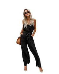 Women's Suspender Wide-leg Sexy Jumpsuit