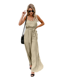 Women's Suspender Wide-leg Sexy Jumpsuit