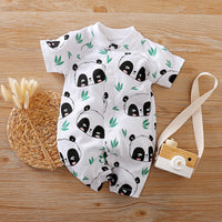 Full-print Baby Short-sleeved Romper Romper