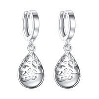 925 Silver-Plated Fashion Trend Moonlight Opal Totem Ear Jewelry Earrings Earrings Women's Wishing Pool Personality Earrings