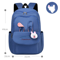 New Elementary School Bag Female Cartoon Cute Lightweight Backpack Leisure Travel Bag 6-12 Years Old Children's School Bag