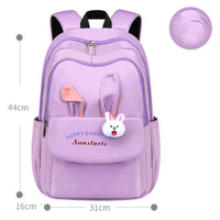 New Elementary School Bag Female Cartoon Cute Lightweight Backpack Leisure Travel Bag 6-12 Years Old Children's School Bag