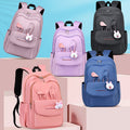 New Elementary School Bag Female Cartoon Cute Lightweight Backpack Leisure Travel Bag 6-12 Years Old Children's School Bag