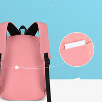 New Elementary School Bag Female Cartoon Cute Lightweight Backpack Leisure Travel Bag 6-12 Years Old Children's School Bag