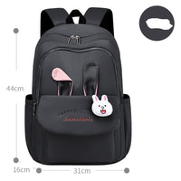 New Elementary School Bag Female Cartoon Cute Lightweight Backpack Leisure Travel Bag 6-12 Years Old Children's School Bag