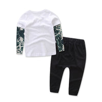 Children's Suit Long Sleeve Casual Two Piece Suit For Boys And Girls