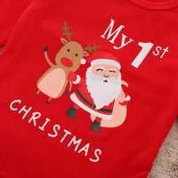 Christmas children's long sleeve jumpsuit