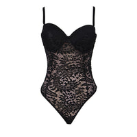 Sexy Lace Jumpsuit Belt Steel Chest Cushion Nightdress Suspender Belt