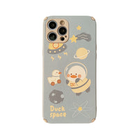Compatible with Apple, Compatible with Apple , Space Duck Apple iPhone11 Case