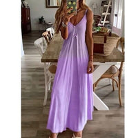 Tie-dye plus size sling jumpsuit