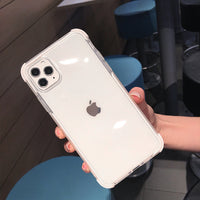 Double Color Shield Transparent Phone Case