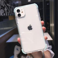 Double Color Shield Transparent Phone Case