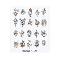 Fruit Animal Butterfly Flower Nail Sticker