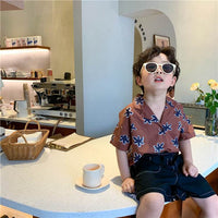 Korean Style Summer Cute Cotton Shirt
