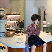 Korean Style Summer Cute Cotton Shirt
