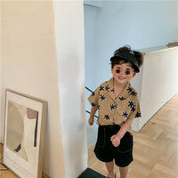 Korean Style Summer Cute Cotton Shirt