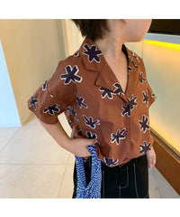Korean Style Summer Cute Cotton Shirt
