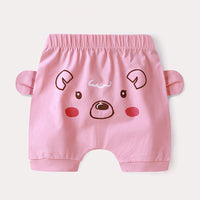 Summer Cartoon Baby Cotton Shorts