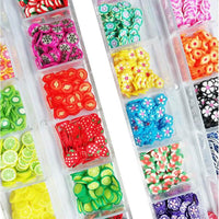 Fruit Slice Soft Pottery Slice Diy Material Crystal Mud Filling Slime Jewelry Nail Accessories