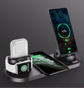 Compatible With , Wireless Charger Three-in-one For Mobile Phone Bluetooth Headset Watch Desktop Multi-function Charger