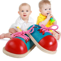 Baby Learns To Tie Shoelaces And Leisure