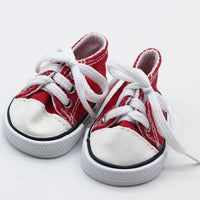 Shaf Doll Canvas Shoes American Doll Fashion Sneakers 18-inch Doll Strap Shoes Wholesale