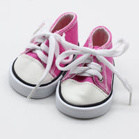 Shaf Doll Canvas Shoes American Doll Fashion Sneakers 18-inch Doll Strap Shoes Wholesale