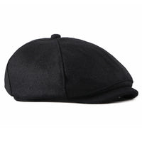 Foreign Trade New Style Men's Painter Hat Korean Fashion Cap British Retro Beret Octagonal Hat Female General