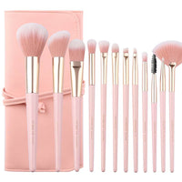 Makeup Brush Set 12 Tip Tail Handle Makeup Brush Set