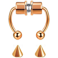Stainless Steel Magnet Nose Ring