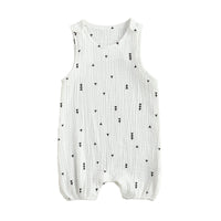 Baby Girls Romper Summer Infant Unisex Newborn Sleeveless