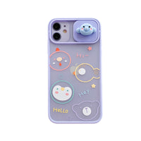 Compatible with Apple, Compatible with Apple , Creative New Cartoon Window Mobile Phone Case For iPhone11ProM Mobile Phone Case Apple 7P Frosted Protective Cover
