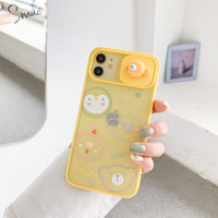 Compatible with Apple, Compatible with Apple , Creative New Cartoon Window Mobile Phone Case For iPhone11ProM Mobile Phone Case Apple 7P Frosted Protective Cover