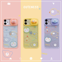 Compatible with Apple, Compatible with Apple , Creative New Cartoon Window Mobile Phone Case For iPhone11ProM Mobile Phone Case Apple 7P Frosted Protective Cover
