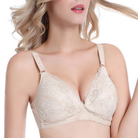 Steel Ring And Boneless Plus Size Pregnant Mother Bra