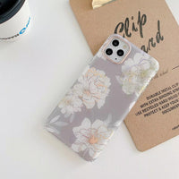 Compatible with Apple, The New Iphone11 Double-Sided Film Mobile Phone Case Apple X Electroplating Laser Flower Suitable For Xsmax Anti-Drop Case SE