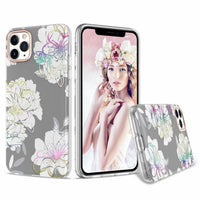 Compatible with Apple, The New Iphone11 Double-Sided Film Mobile Phone Case Apple X Electroplating Laser Flower Suitable For Xsmax Anti-Drop Case SE